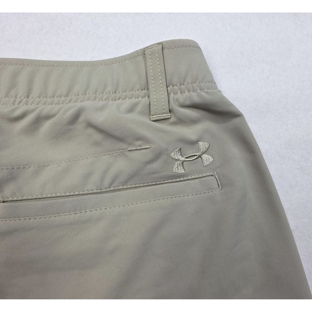 Under Armour Pants 32X30 Beige Grip Waist Chino‎ Lightweight Golf LIMITED USE - Picture 11 of 11